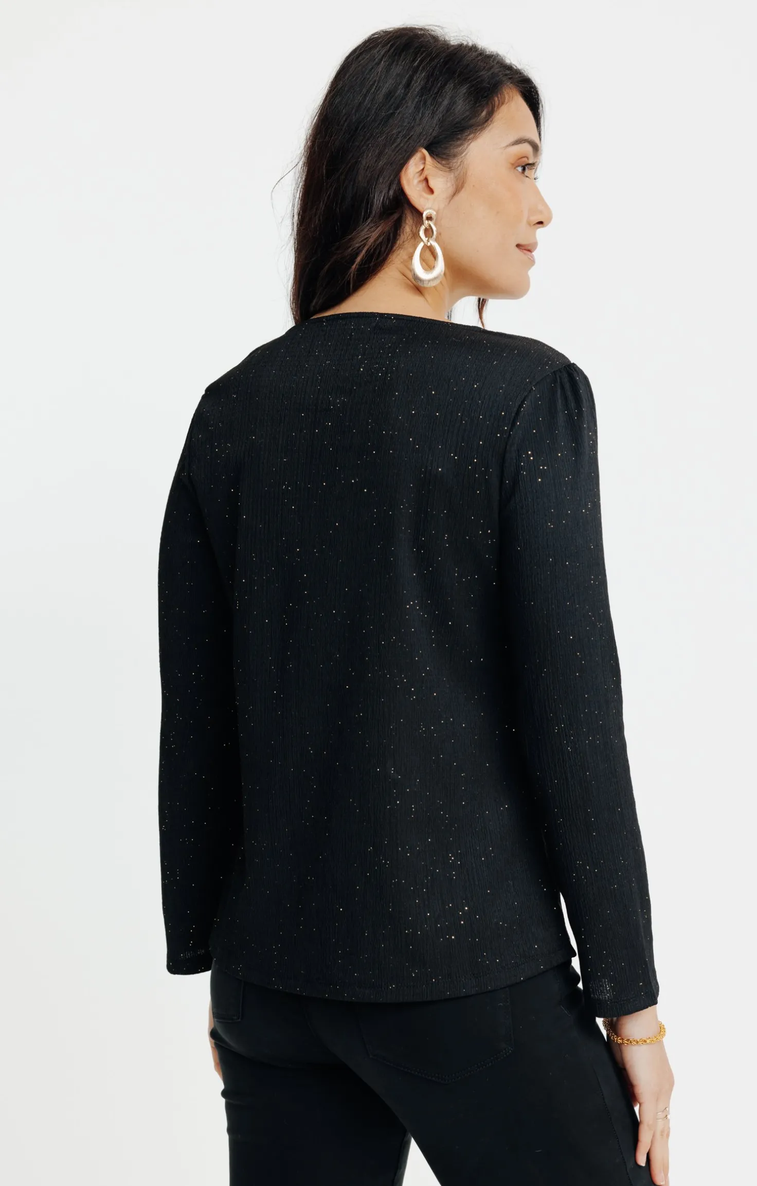 Tee-shirt uni manches longues -