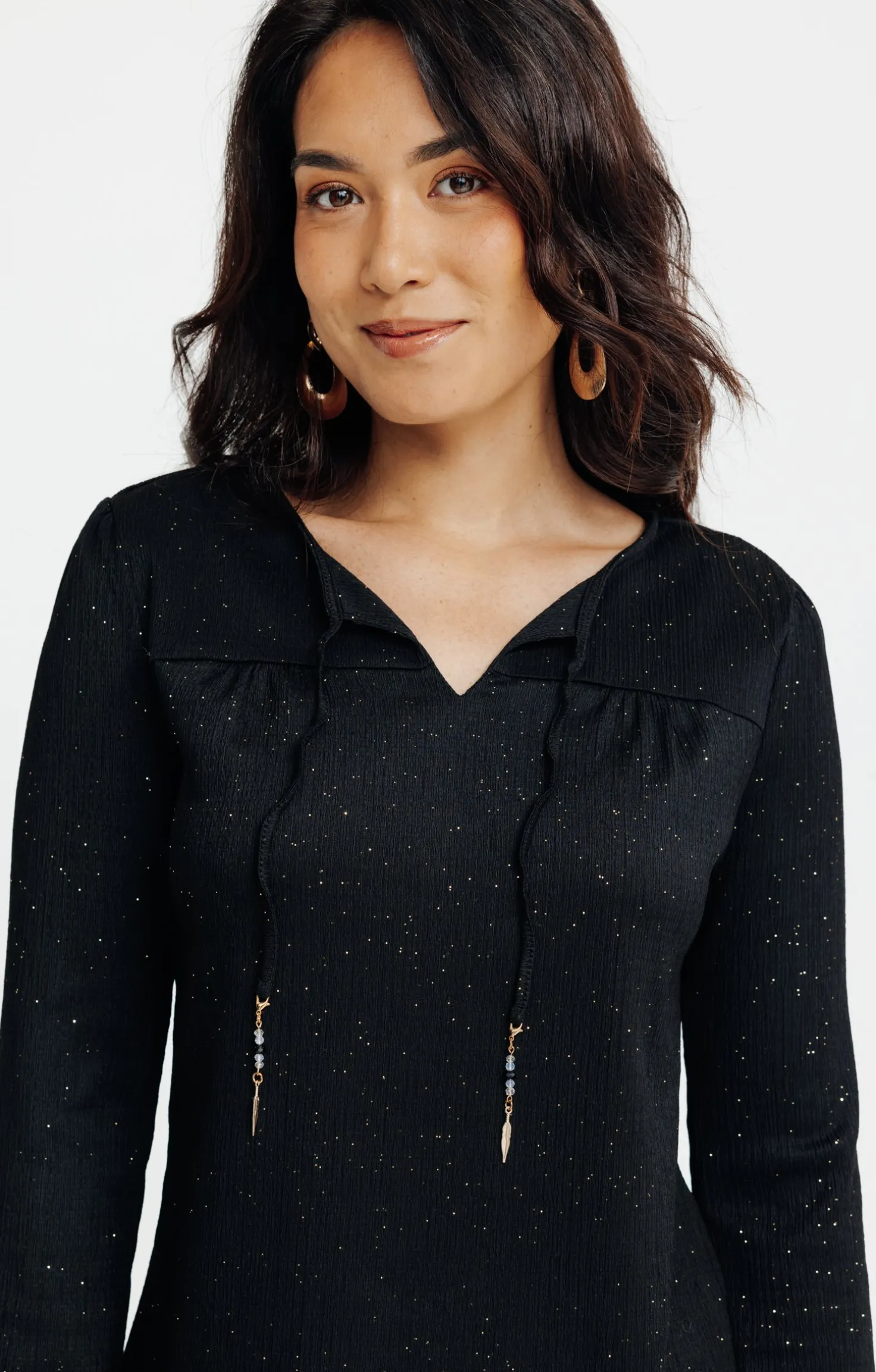 Tee-shirt uni manches longues -