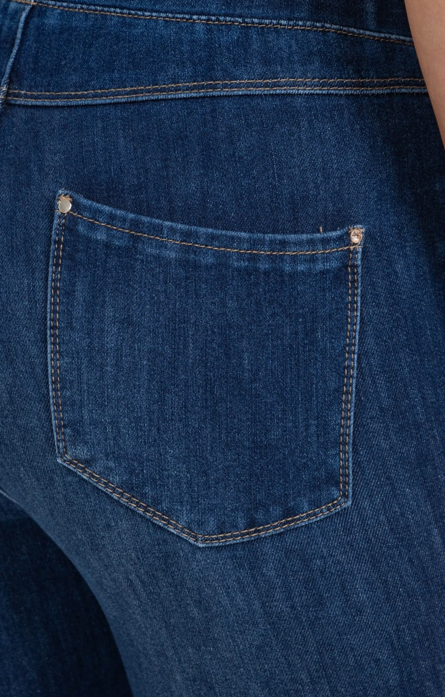 Tregging en denim bi-stretch -