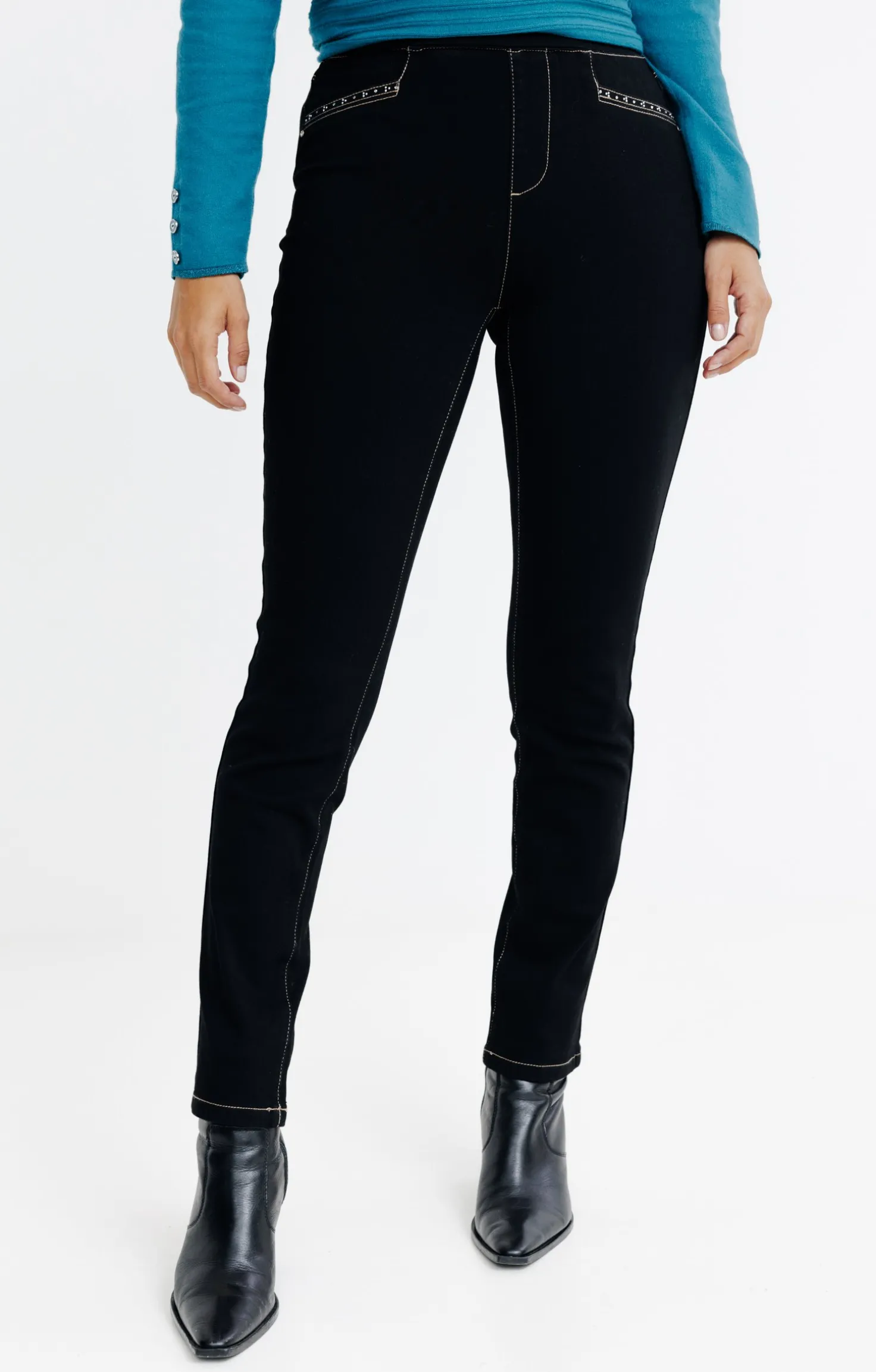 Tregging noir bi-stretch -