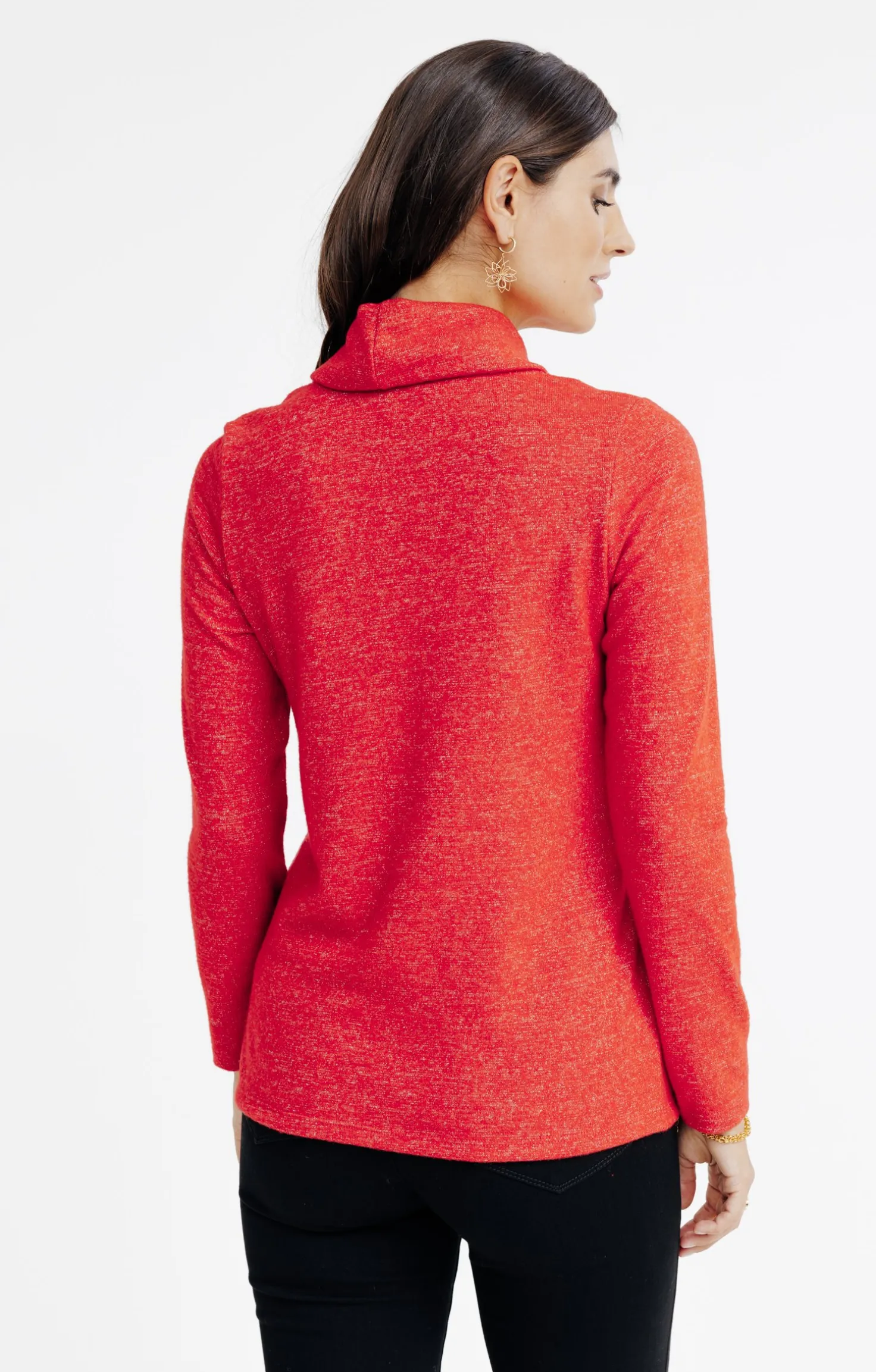T-SHIRT COL BOULE -