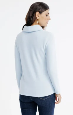 T-SHIRT COL BOULE -