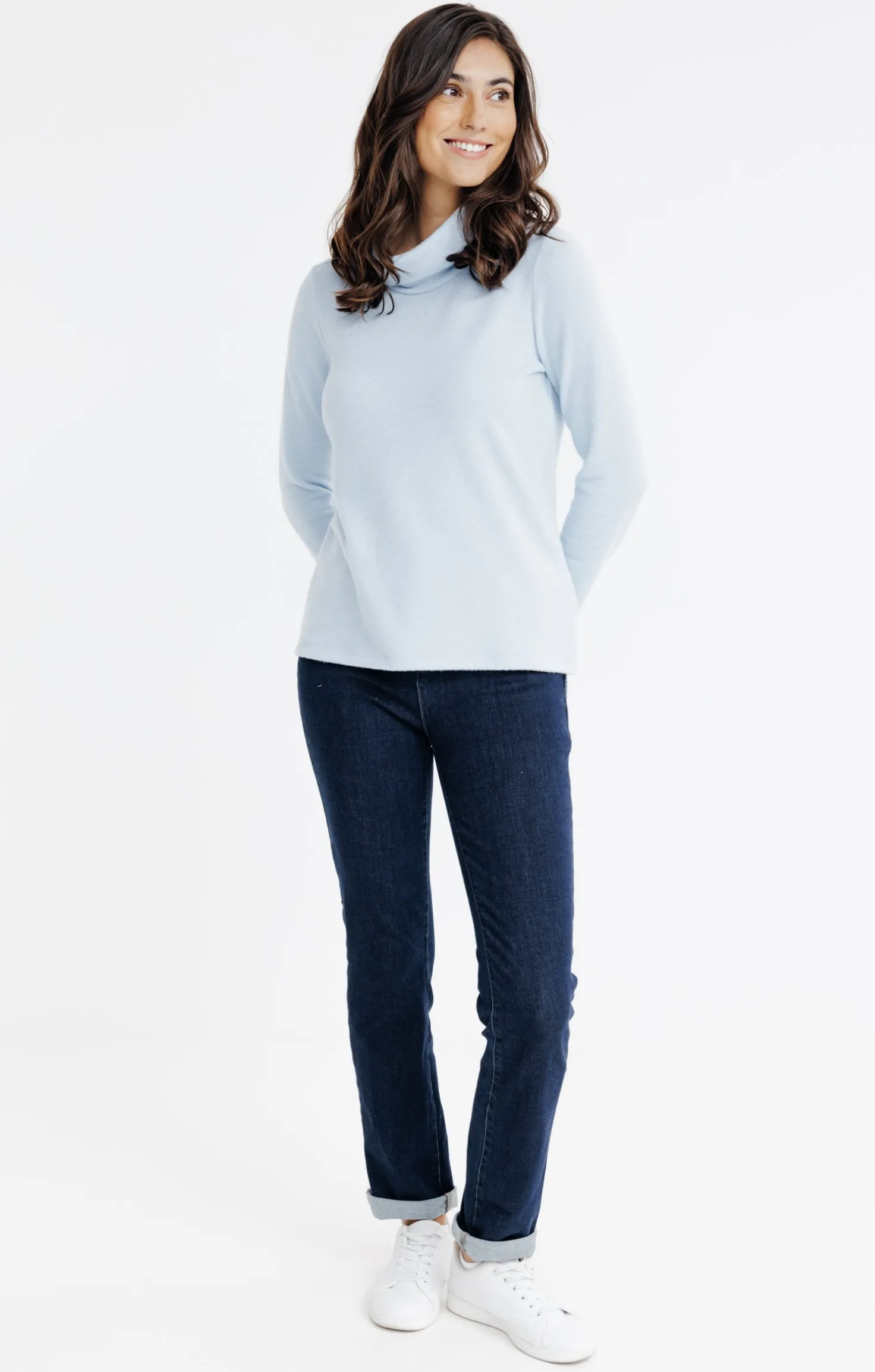 T-SHIRT COL BOULE -