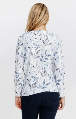 T-SHIRT COL MAO MANCHES LONGUES -