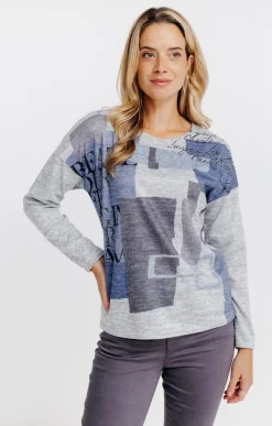 T-SHIRT COL ROND MANCHES LONGUES -