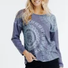 T-SHIRT COL ROND MANCHES LONGUES -