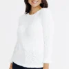 T-SHIRT COL ROND MANCHES LONGUES -