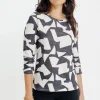 T-SHIRT COL ROND MANCHES LONGUES -