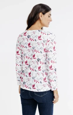 T-SHIRT COL ROND MANCHES LONGUES -