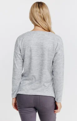 T-SHIRT COL ROND MANCHES LONGUES -
