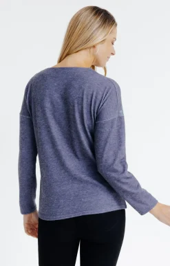 T-SHIRT COL ROND MANCHES LONGUES -