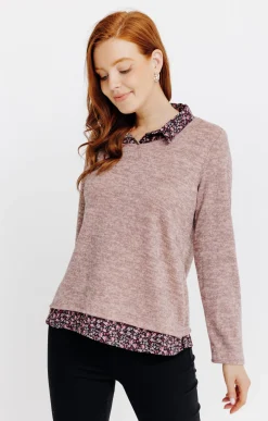 T-SHIRT 2EN1 MANCHES LONGUES -