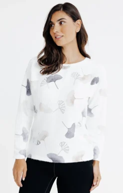 T-SHIRT IMPRIME COL ROND -