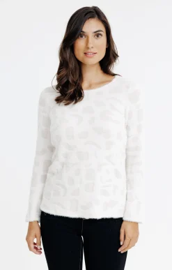 T-SHIRT JACQUARD COL ROND -