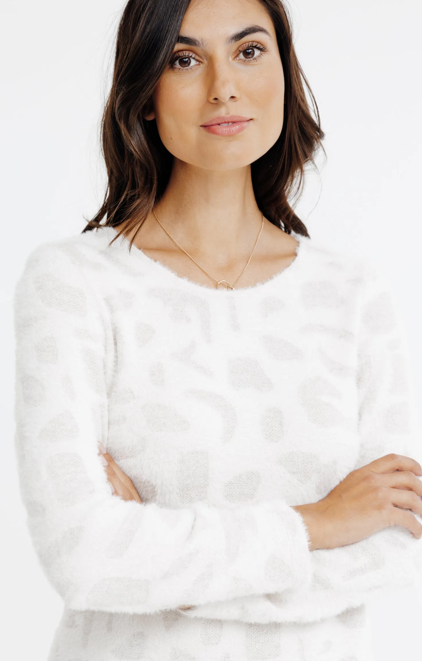 T-SHIRT JACQUARD COL ROND -