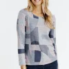 T-SHIRT MANCHES LONGUES COL ROND -