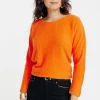 T-SHIRT MANCHES LONGUES COL ROND -