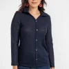 T-SHIRT MANCHES LONGUES DENTELLE -