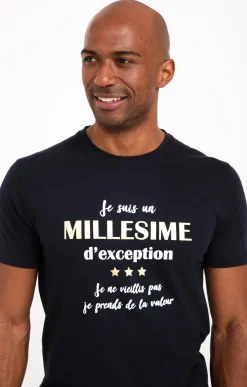 T-shirt millesime -