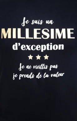 T-shirt millesime -