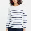 T-SHIRT RAYE MANCHES LONGUES -