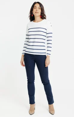 T-SHIRT RAYE MANCHES LONGUES -