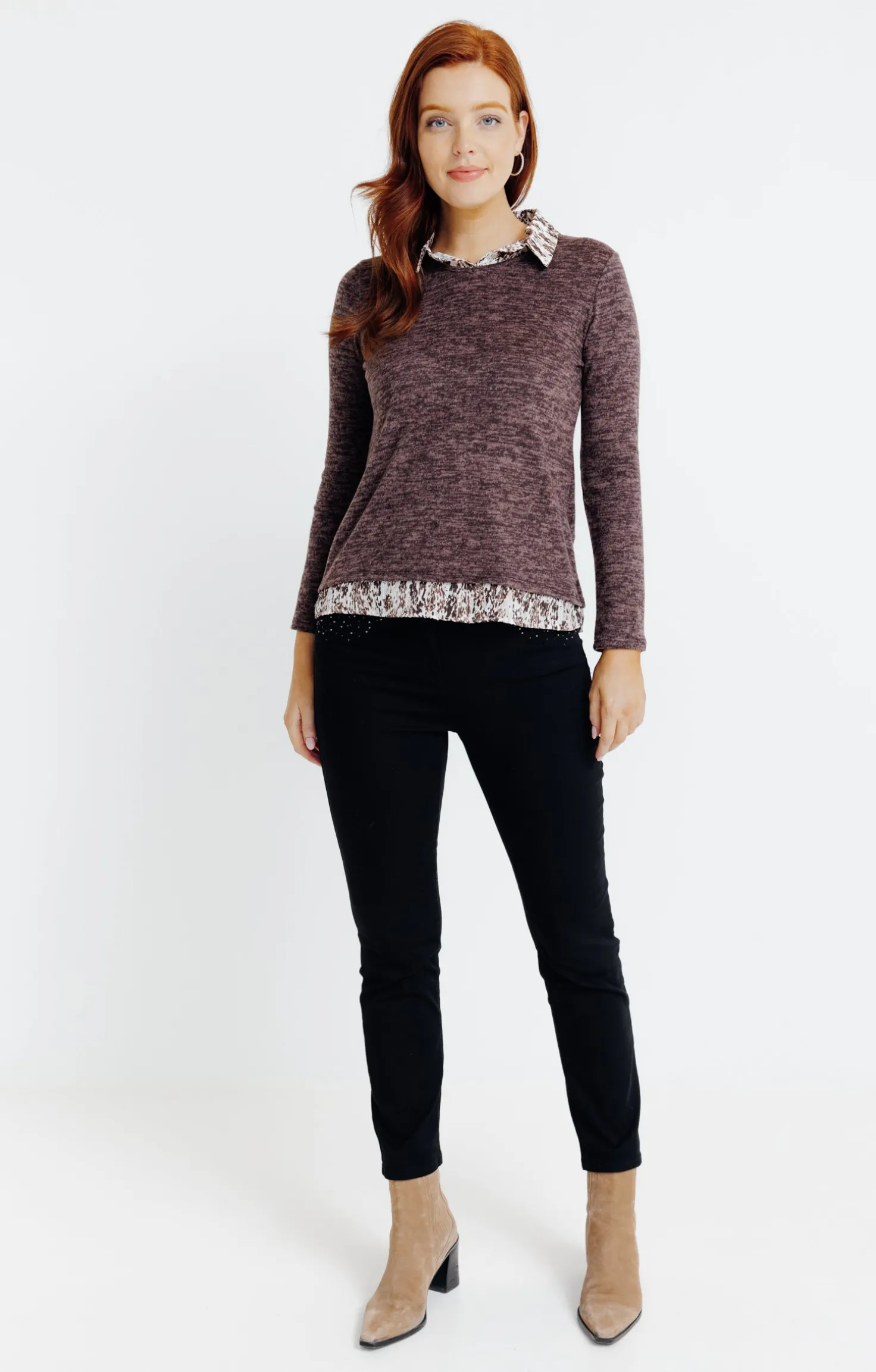 T-SHIRT UNI 2EN1 -