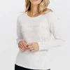 T-SHIRT UNI MANCHES LONGUES -