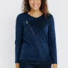 T-SHIRT UNI MANCHES LONGUES -