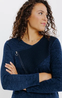 T-SHIRT UNI MANCHES LONGUES -