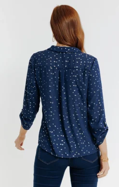 Tunique col chemise -