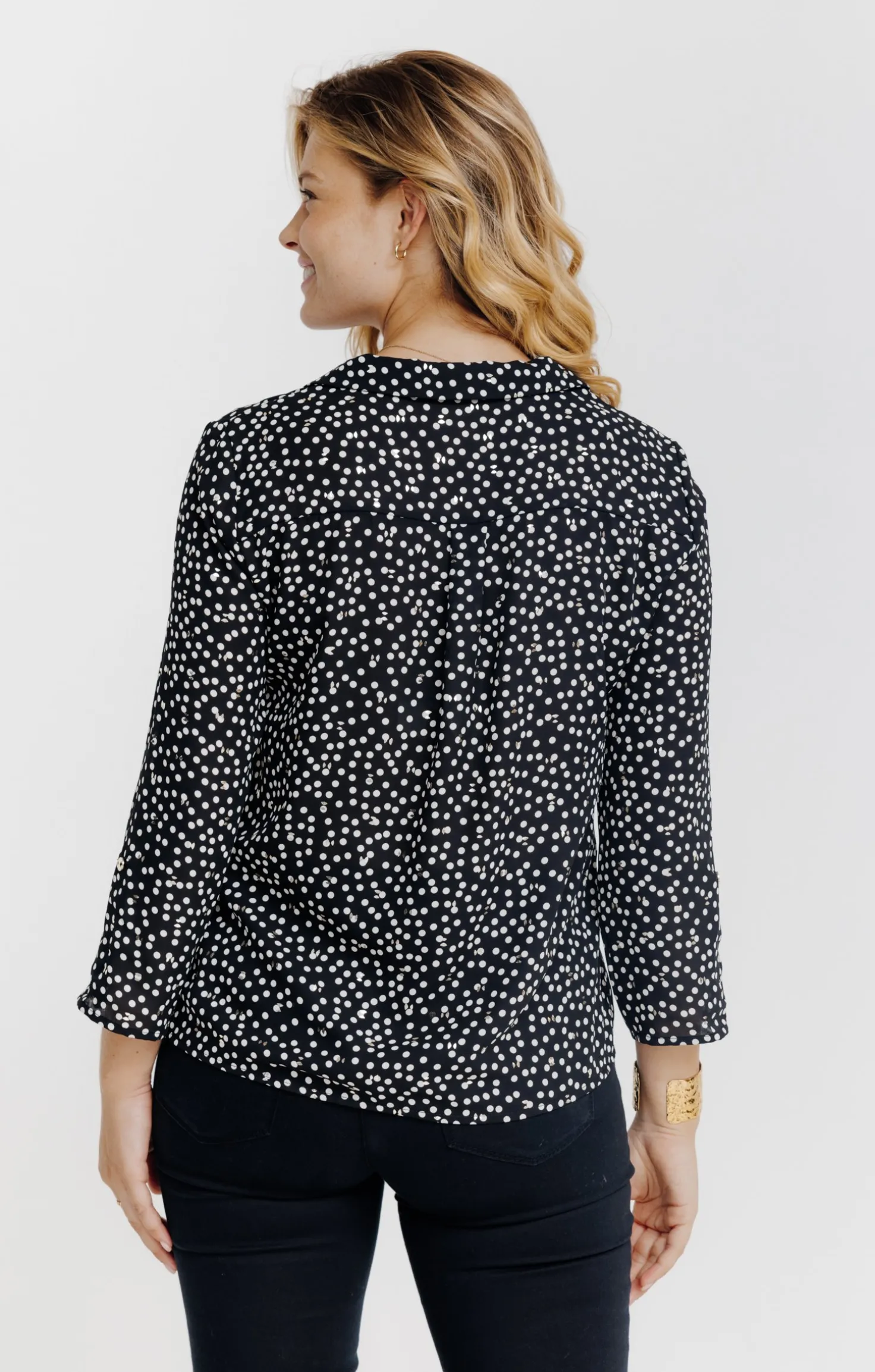 TUNIQUE IMPRIMEE MOTIF POIS -
