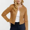 Veste suédine non doublée -
