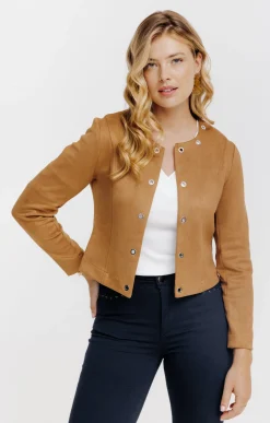 Veste suédine non doublée -