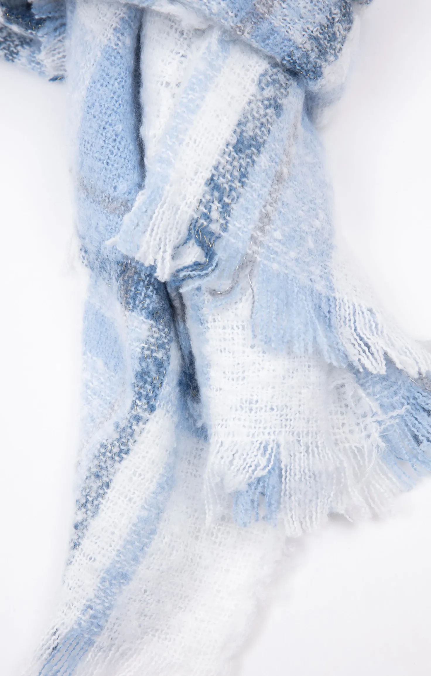 VOILE JACQUARD CHAUD TISSE -